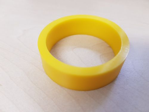Flipper-Ring Standard-Size, Silicon gelb