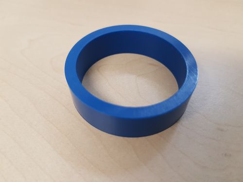 Flipper-Ring Standard-Size, Silicon blau