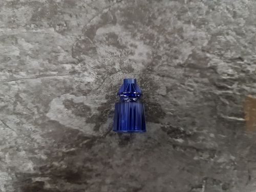 Star Post 1-1/16" 27 mm transparent blau